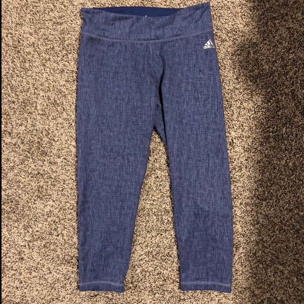 Navy adidas leggings